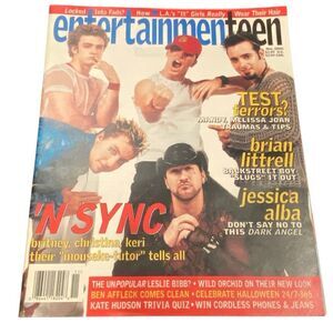 NSYNC Entertainment Teen Magazine Nov 2000 Celebrities Y2K
